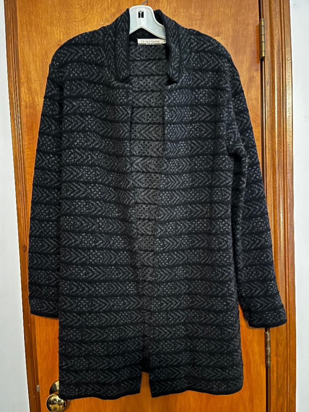 Long sweater duster